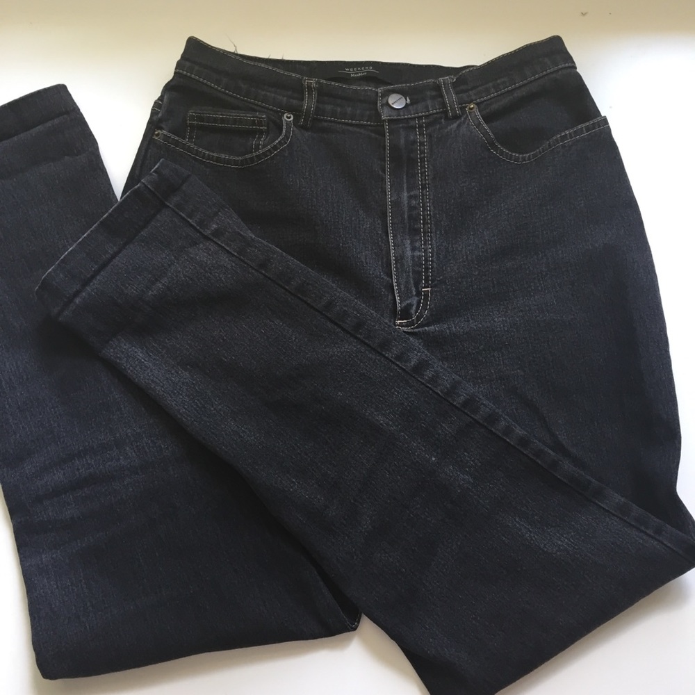MaxMara “The Weekender” High Waisted Jeans